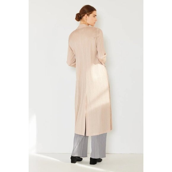 Marina West Swim Pleated Long Sleeve Cardigan - Picture 3 of 6